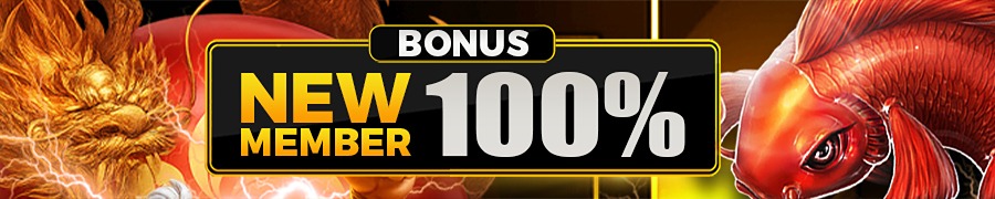 BONUS NEW MEMBER 100%